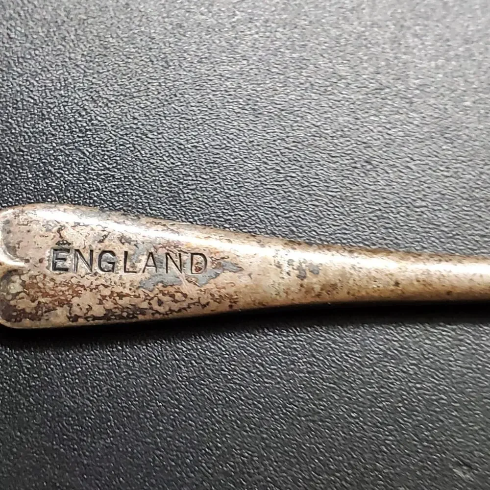 Vintage Silver Plated Condiment Spoon